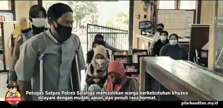 Satpas Polres Salatiga: Pelayanan Tanpa Terkecuali, Difabel Diprioritaskan dan Dihormati