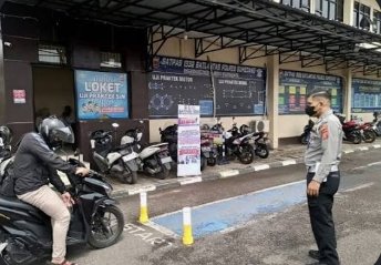 Satpas SIM Polres Sumedang: Antrean Tertib, Petugas Siap Pandu Peserta di Lokasi